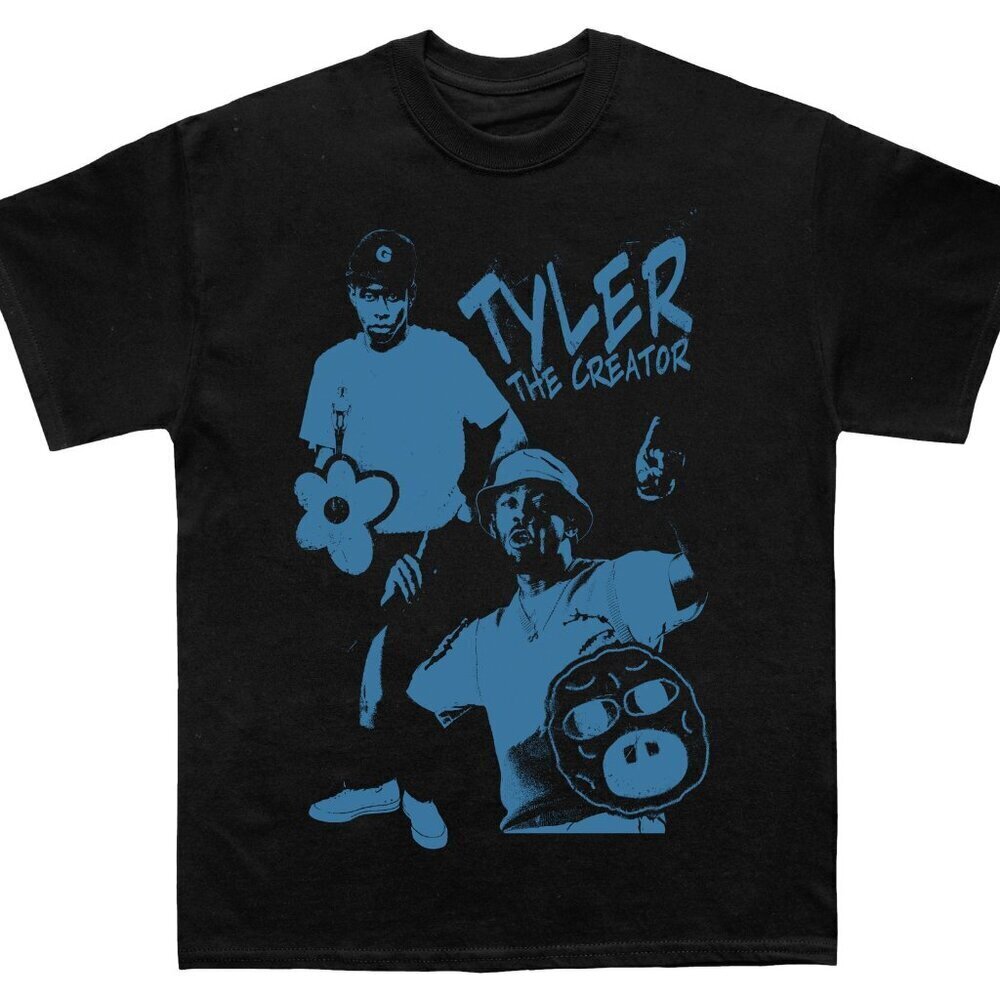 Tyler The Creator Silhouette Black Tshirt